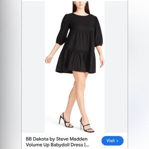 New With Tags BB Dakota by Steve Madden Volume Uo Dress Sz M